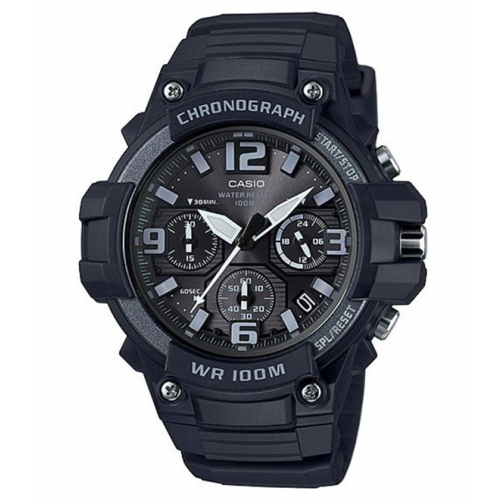 Casio Heavy Duty Chronograph Black Men's Watch - MCW100H-1A3