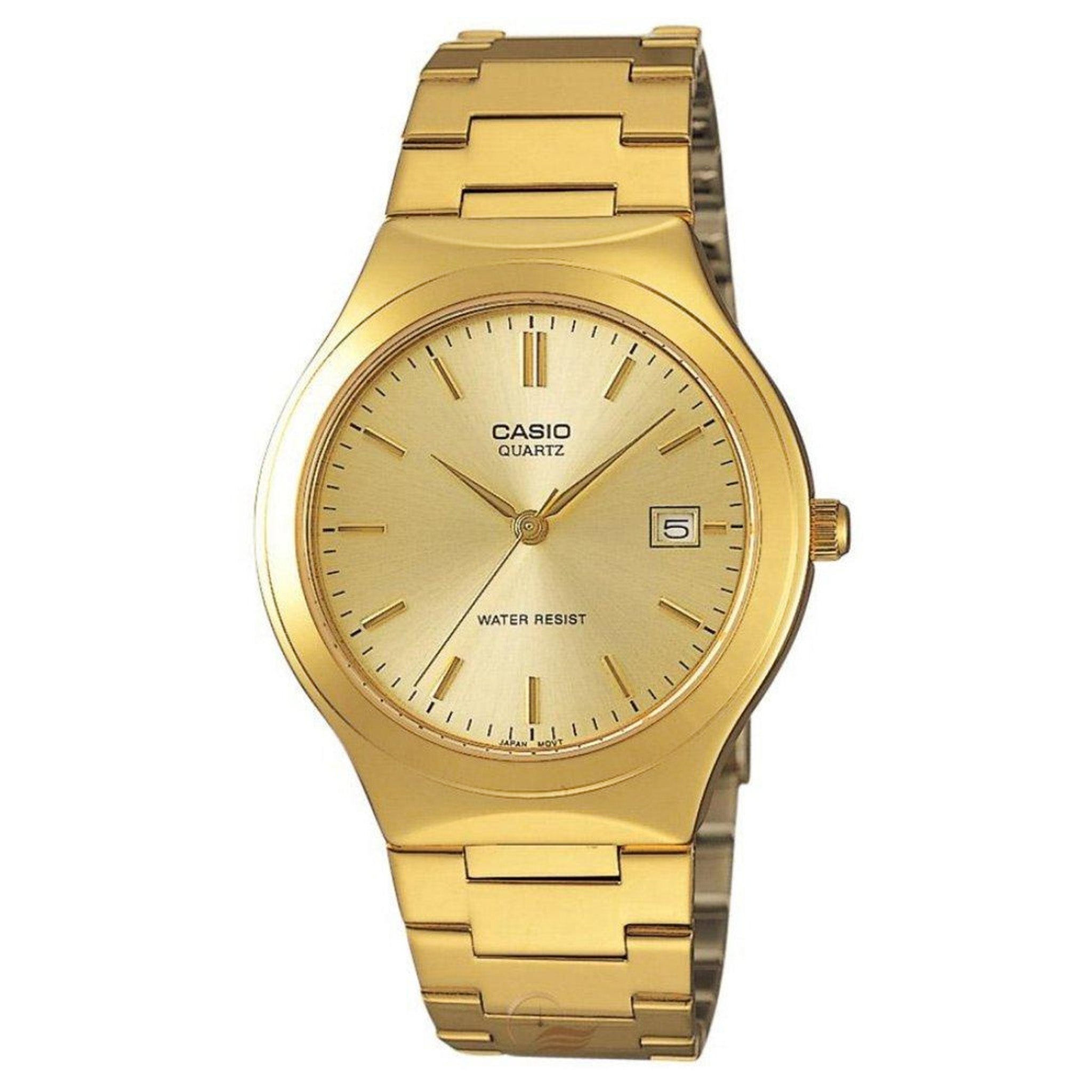 Casio Classic 36mm Gold Steel Men's Watch - – The Watch Factory