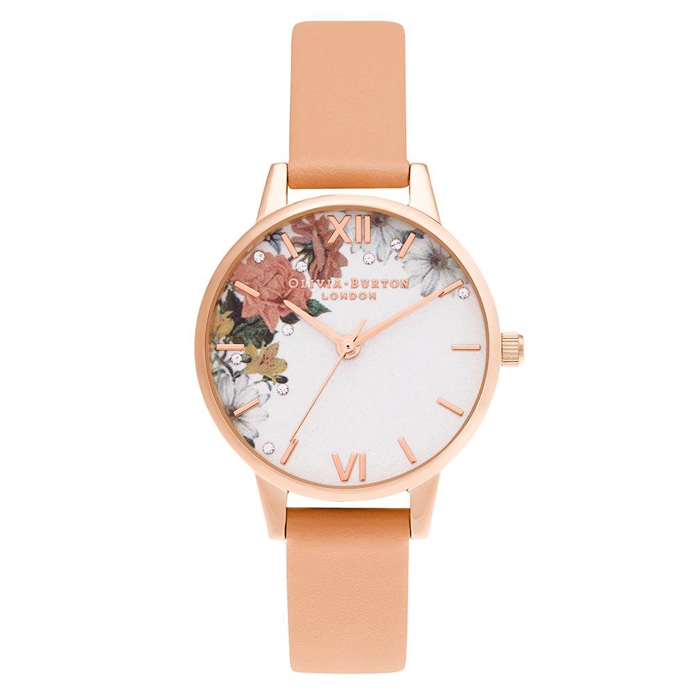 Olivia Burton Midi Coral & Rose Gold Women display picture 2