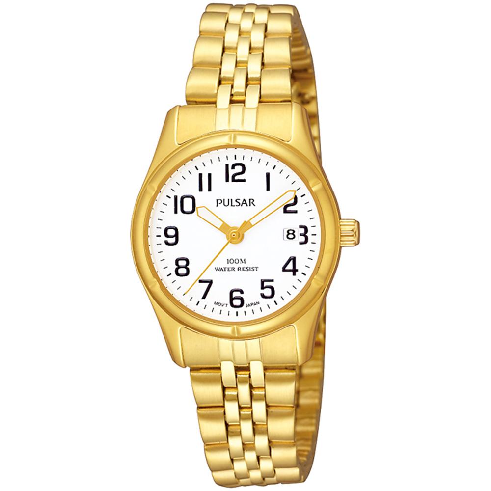 Pulsar gold watch sale