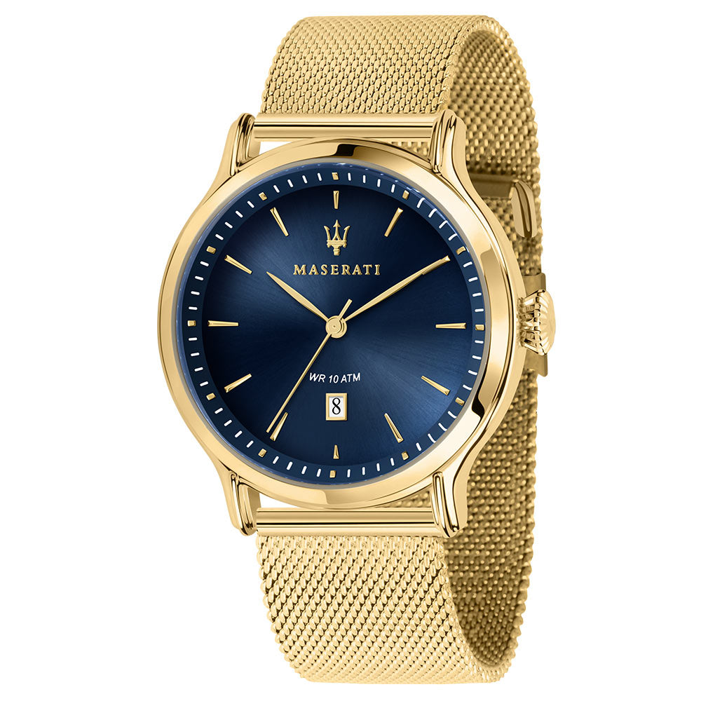 Maserati Epoca 42mm Gold Mesh Men's Watch - R8853118014