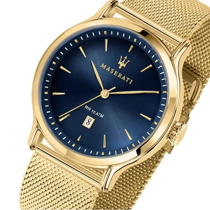 Maserati Epoca 42mm Gold Mesh Men's Watch - R8853118014