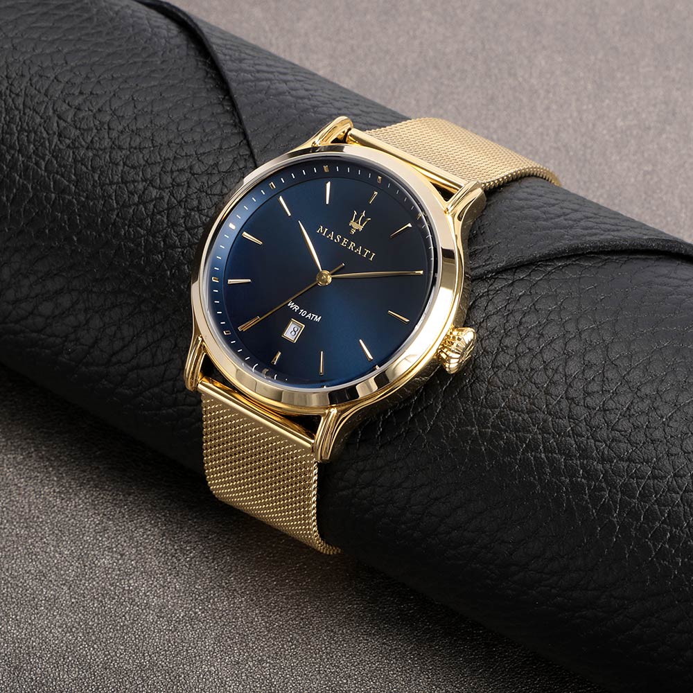 Maserati Epoca 42mm Gold Mesh Men's Watch - R8853118014