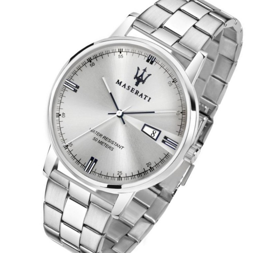 Maserati Eleganza Silver Steel Men's Watch - R8853130001