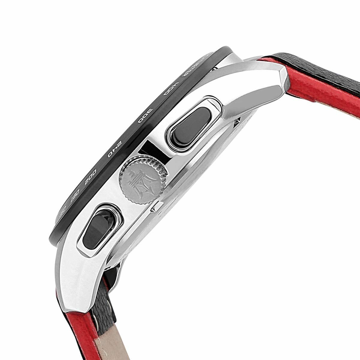 Maserati Traguardo Black Leather Men's Watch - R8871612028