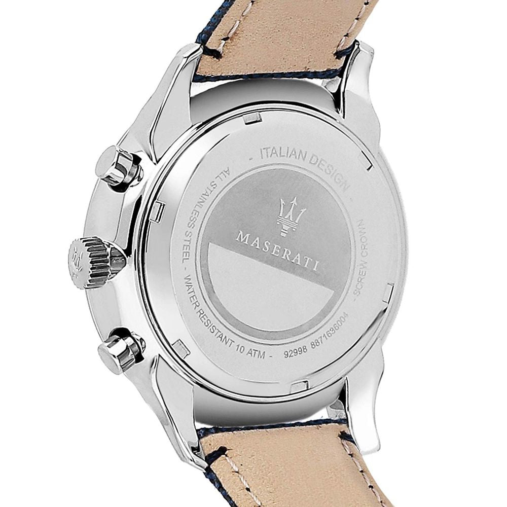 Maserati Gentelman Casual Blue Leather Men's Watch - R8871636004