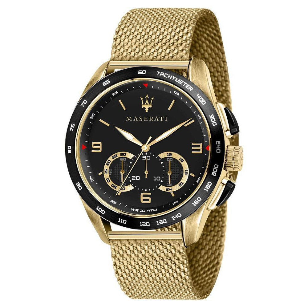 Maserati Traguardo Gold Mesh Men's Watch - R8873612010
