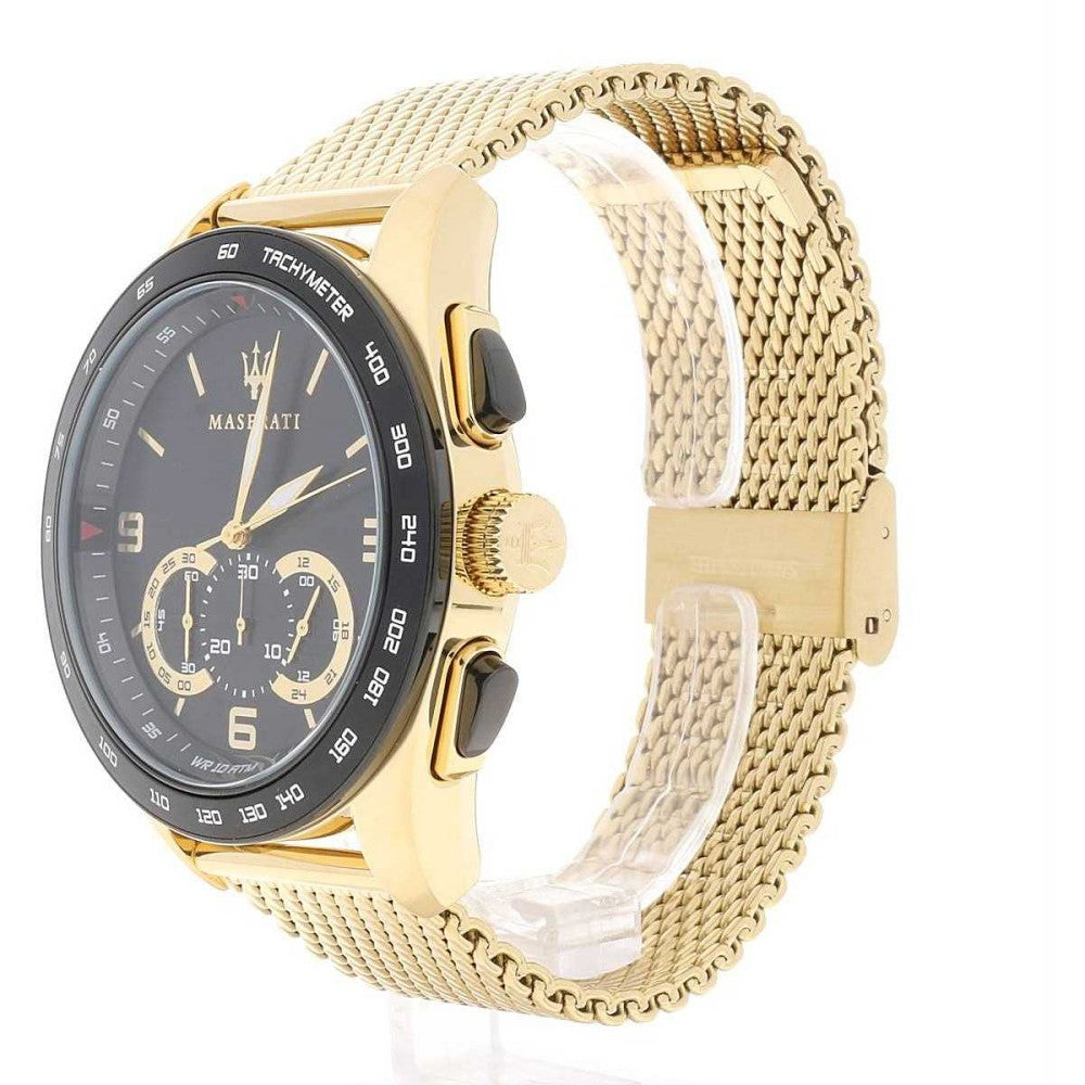 Maserati Traguardo Gold Mesh Men's Watch - R8873612010