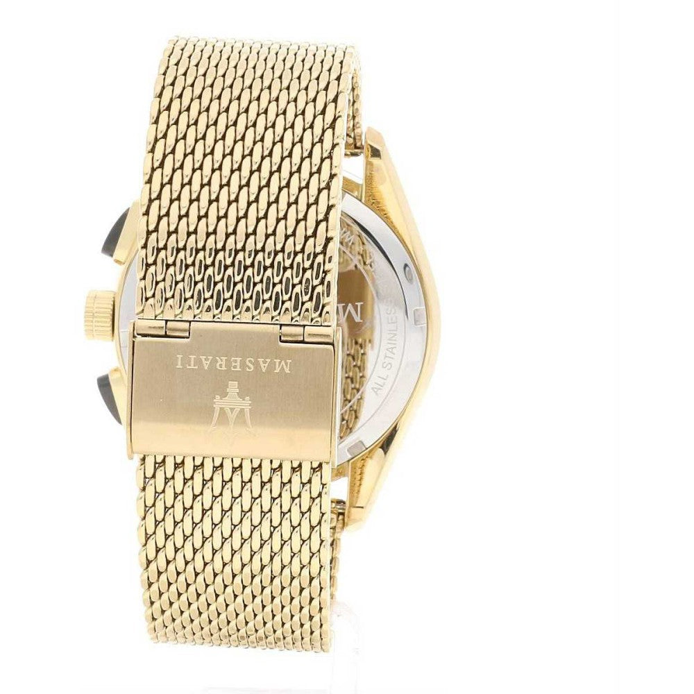Maserati Traguardo Gold Mesh Men's Watch - R8873612010