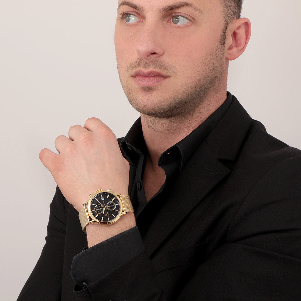 Maserati Epoca 42mm Gold Mesh Men's Watch - R8873618007