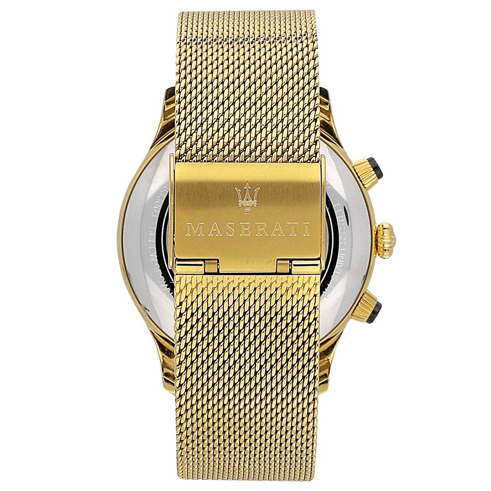 Maserati Ricordo 42mm Gold Mesh Men's Watch - R8873633003