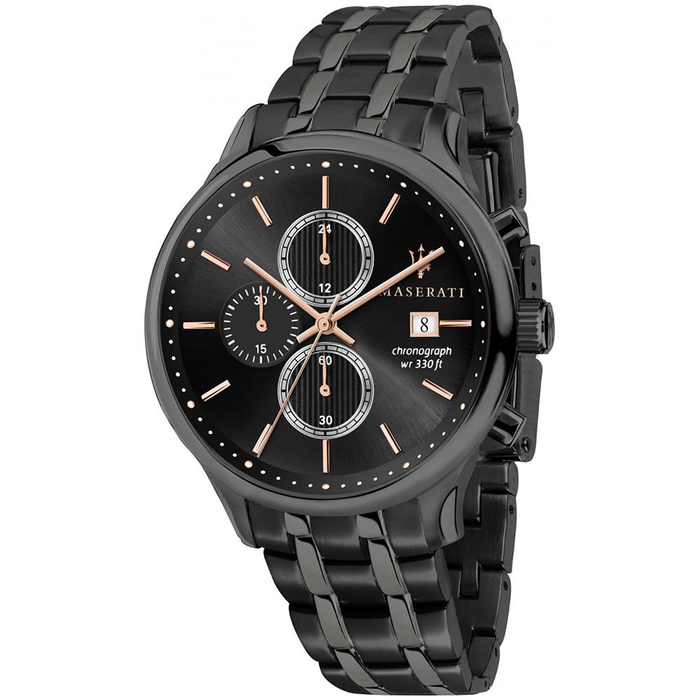 Maserati Gentelman Casual Black Grey Men's Watch - R8873636003