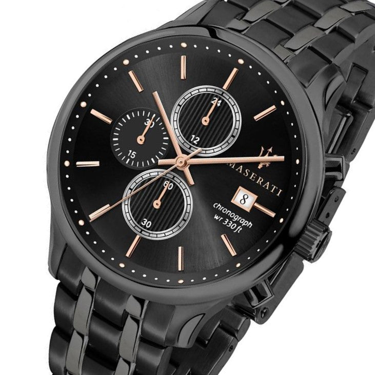 Maserati Gentelman Casual Black Grey Men's Watch - R8873636003