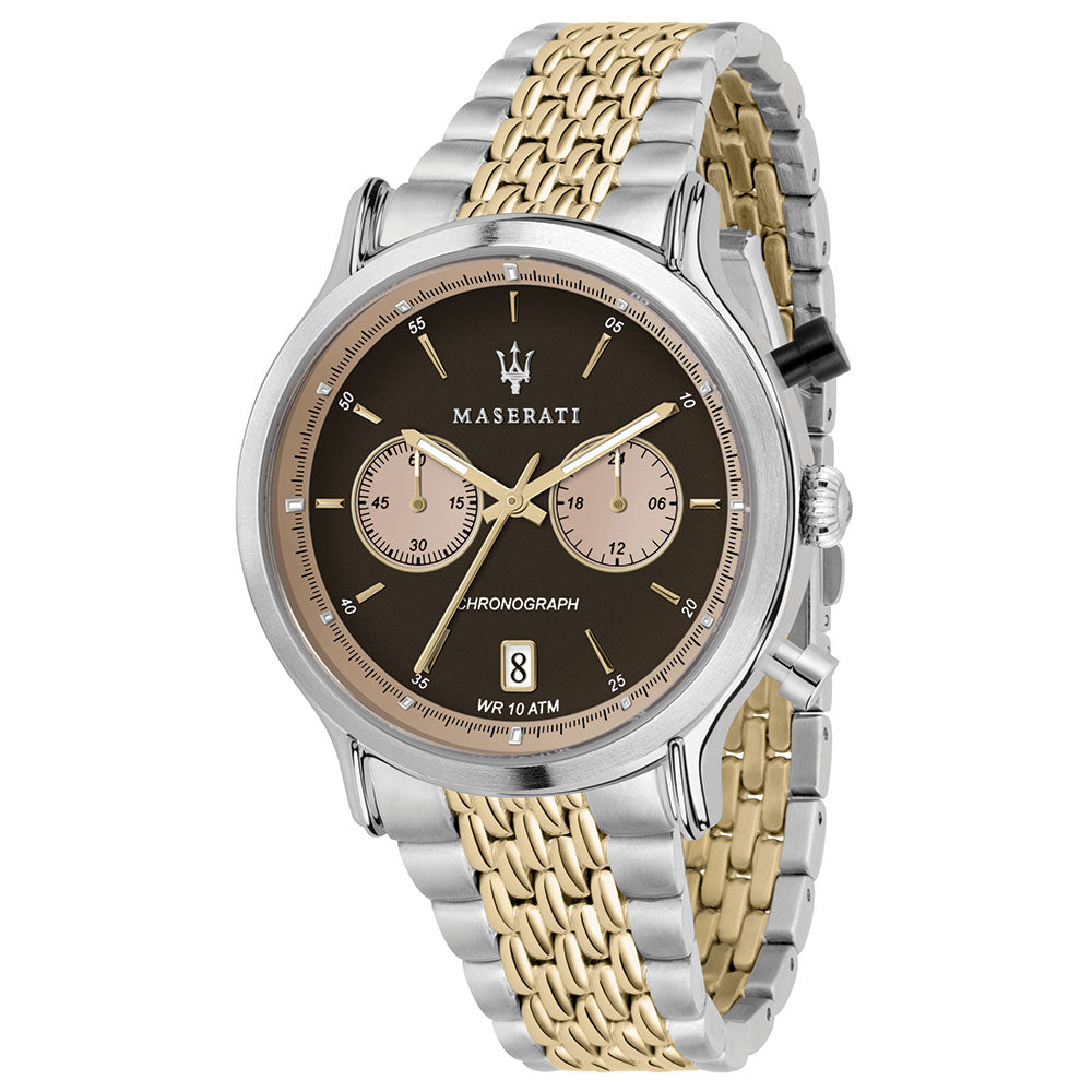 Maserati Epoca 42mm Gold & Stainless Steel Men's Watch - R8873638003