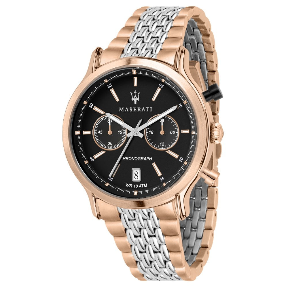 Maserati Epoca 42mm Rose Gold & Stainless Steel Men's Watch - R8873638005