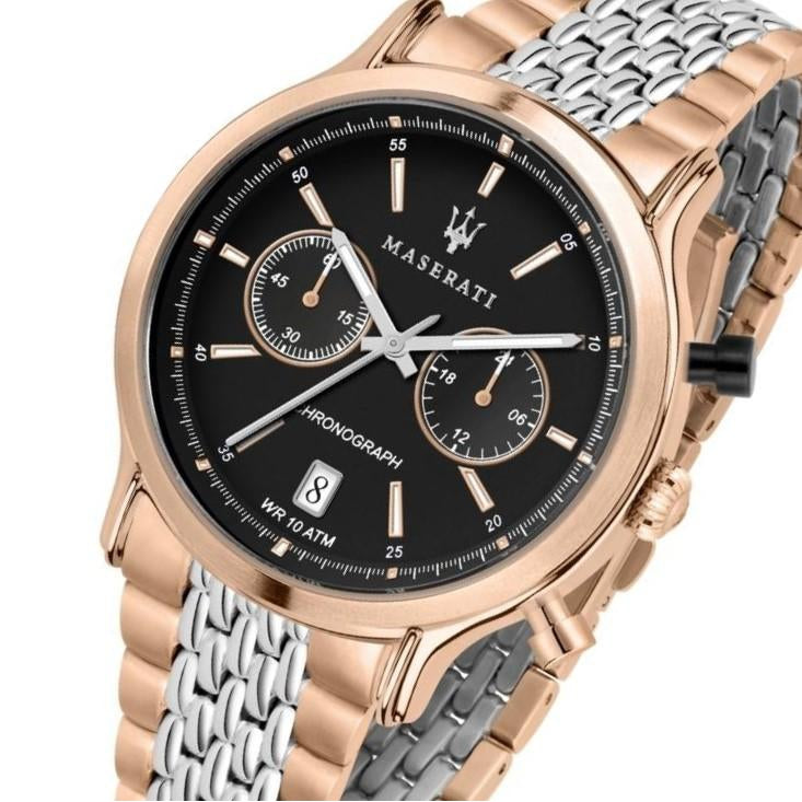 Maserati Epoca 42mm Rose Gold & Stainless Steel Men's Watch - R8873638005