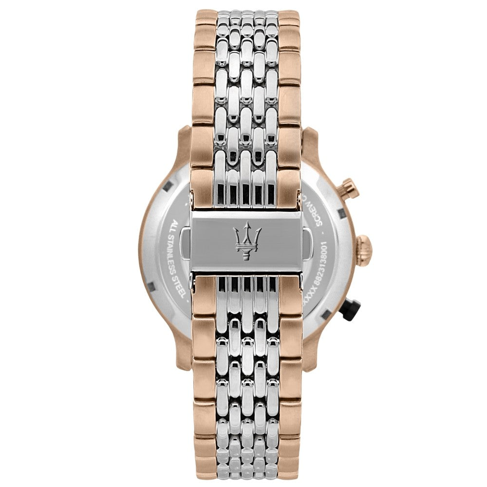 Maserati Epoca 42mm Rose Gold & Stainless Steel Men's Watch - R8873638005