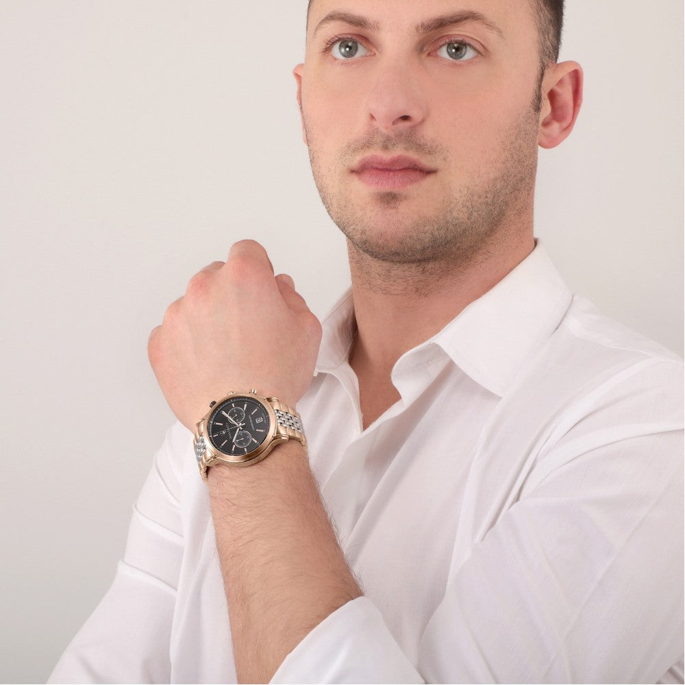 Maserati Epoca 42mm Rose Gold & Stainless Steel Men's Watch - R8873638005