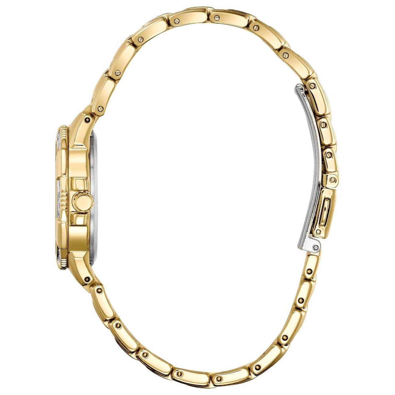 Citizen Ladies Diamond Eco-Drive Gold Stainless Steel Watch - EW2462-51A