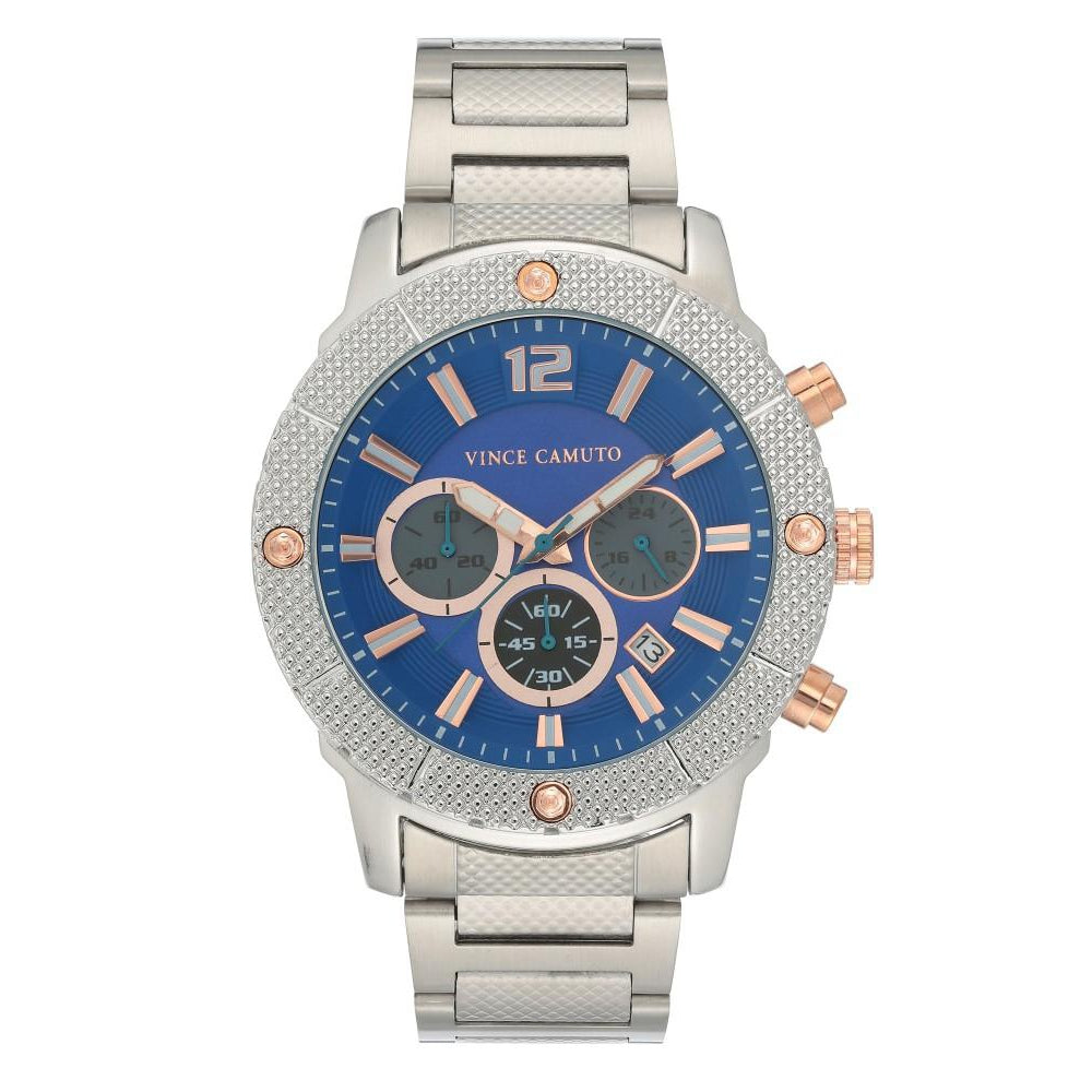 Vince Camuto Stainless Steel Men's Watch - VC1136BLSV