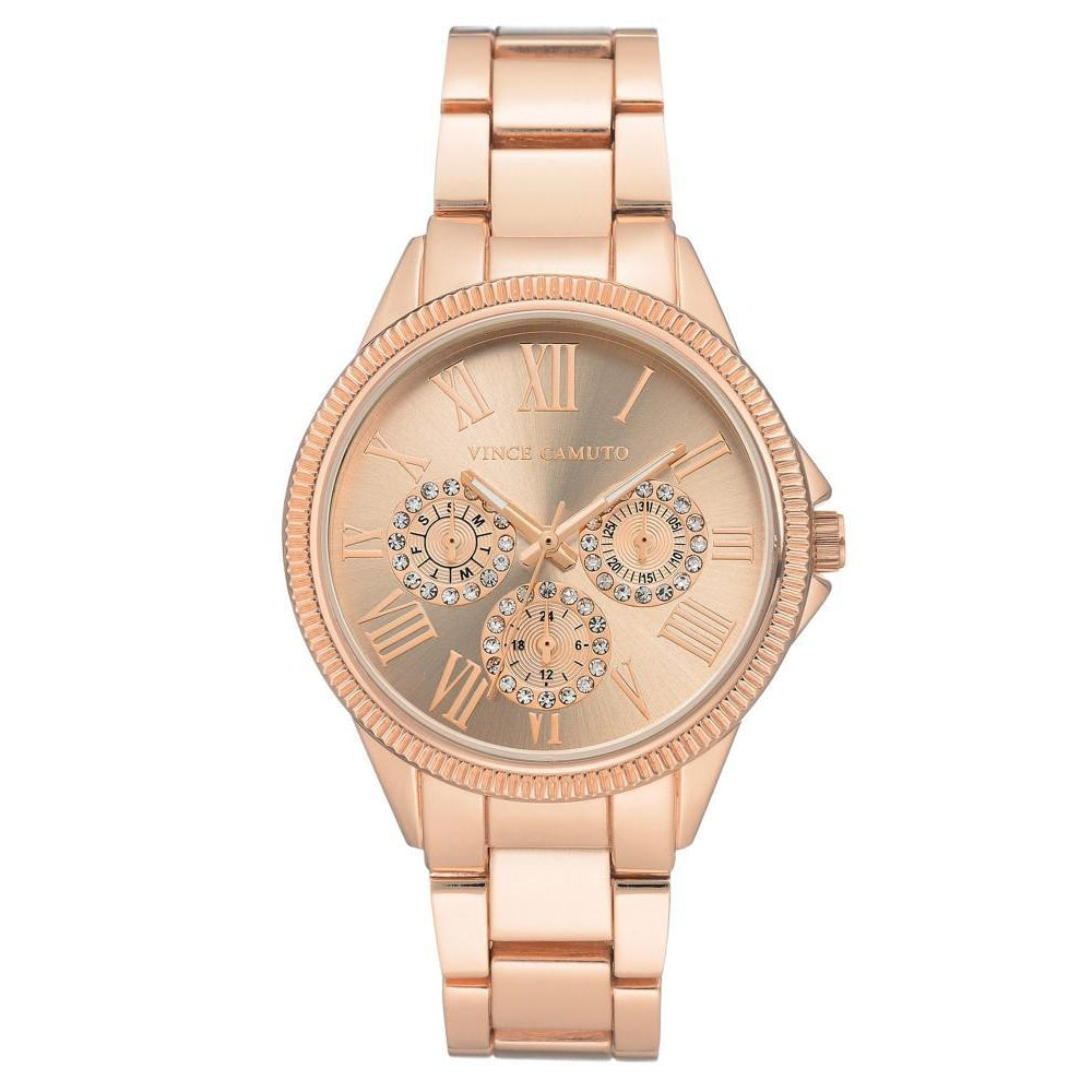 Vince Camuto Rose Gold Ladies Watch - VC5378RGRG