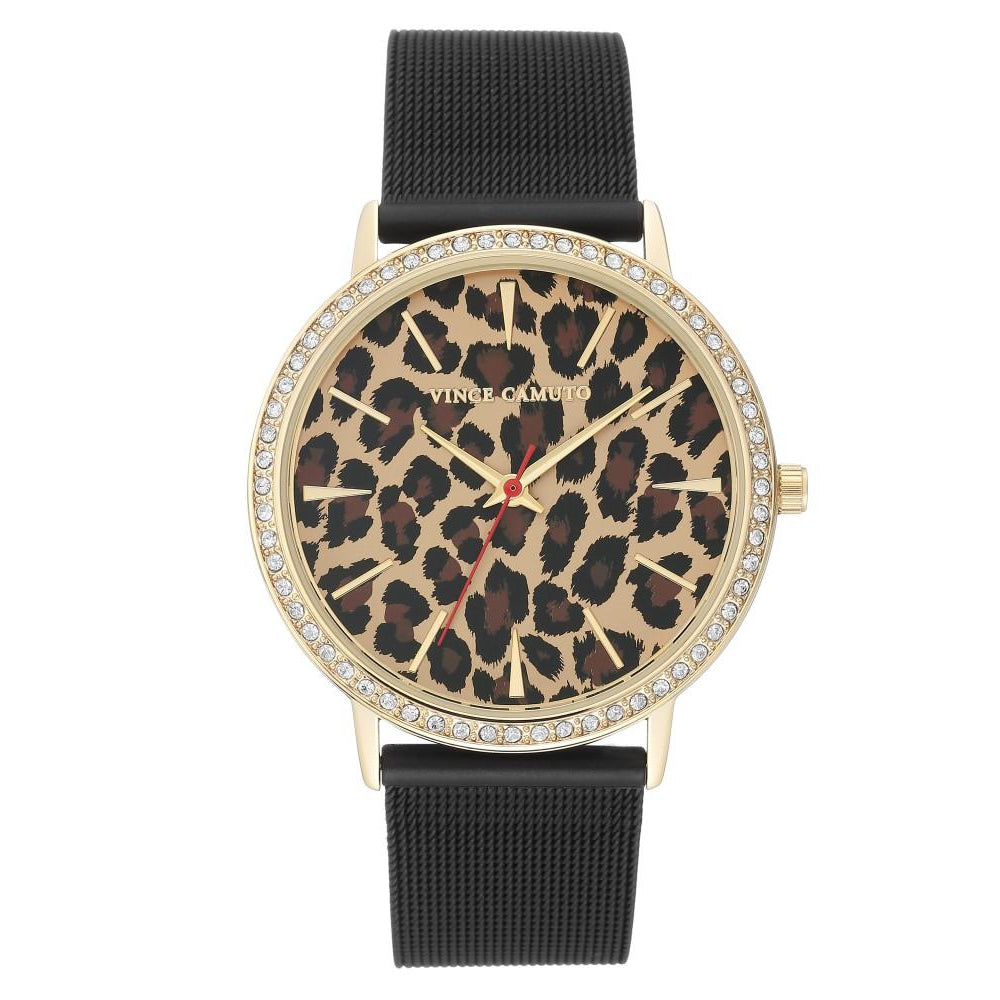 Vince Camuto Black Mesh Ladies Watch - VC5381LEBK