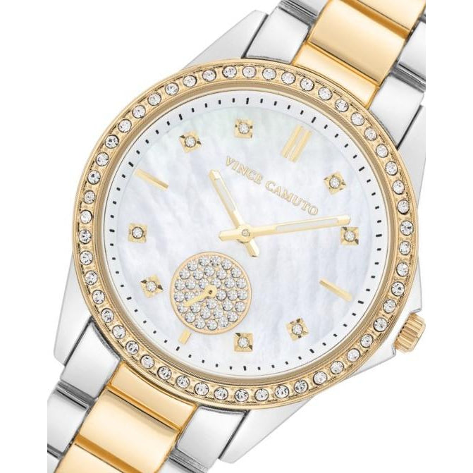 Vince Camuto Two-Tone Steel Ladies Watch - VC5385MPTT