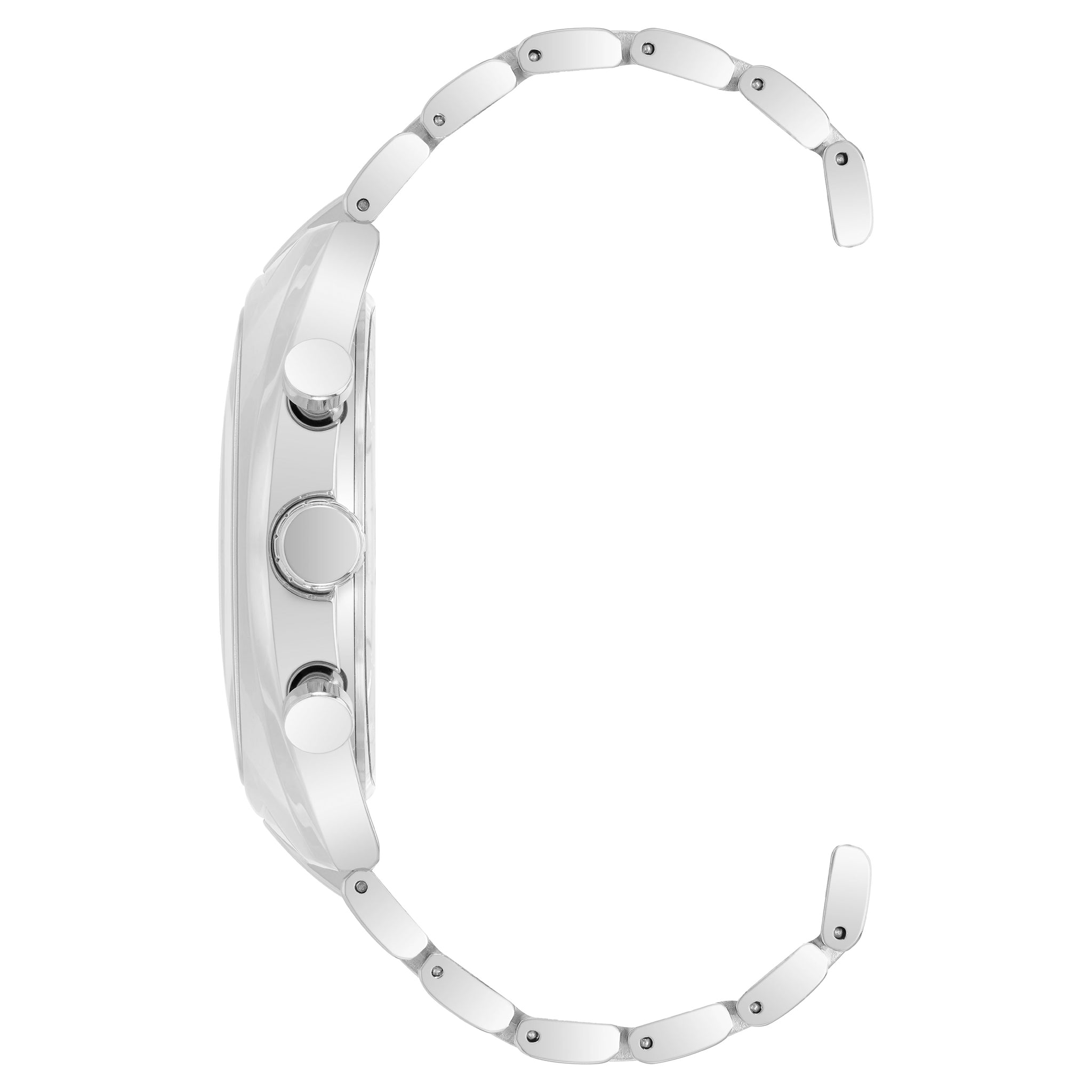 Vince Camuto Silver Band Grey Dial Multi-function Men's Watch - VC1040GYSV