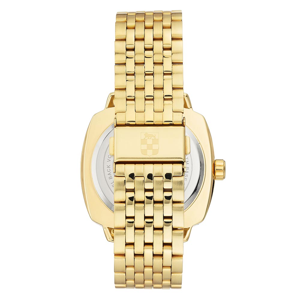 Vince Camuto Gold Stainless Steel Men's Japanese Quartz Watch - VC1132GRGP