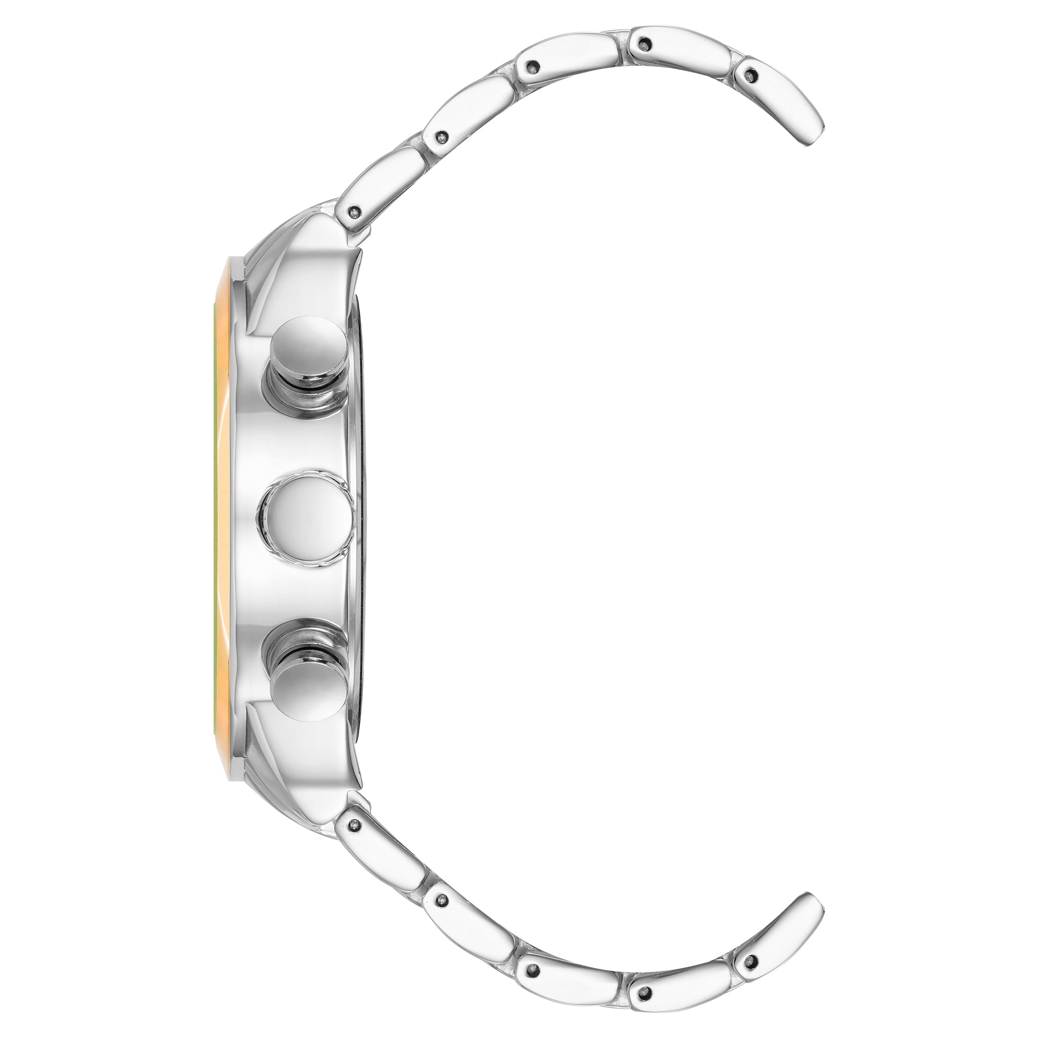 Vince Camuto Silver Band Taupe Dial Multi-function Men's Watch - VC1133TPRT
