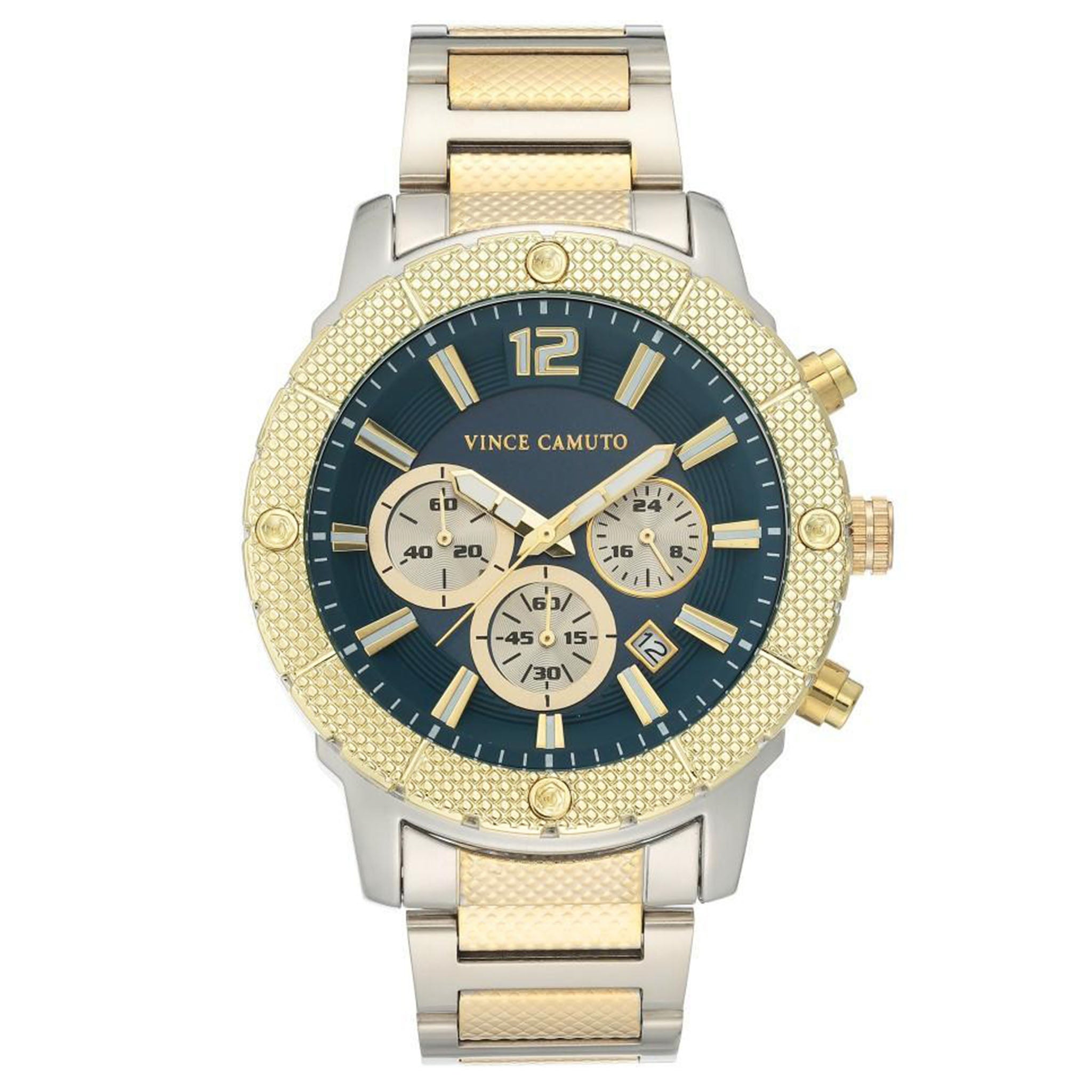 Vince Camuto Two-Tone Steel Men's Watch - VC1136NVTT