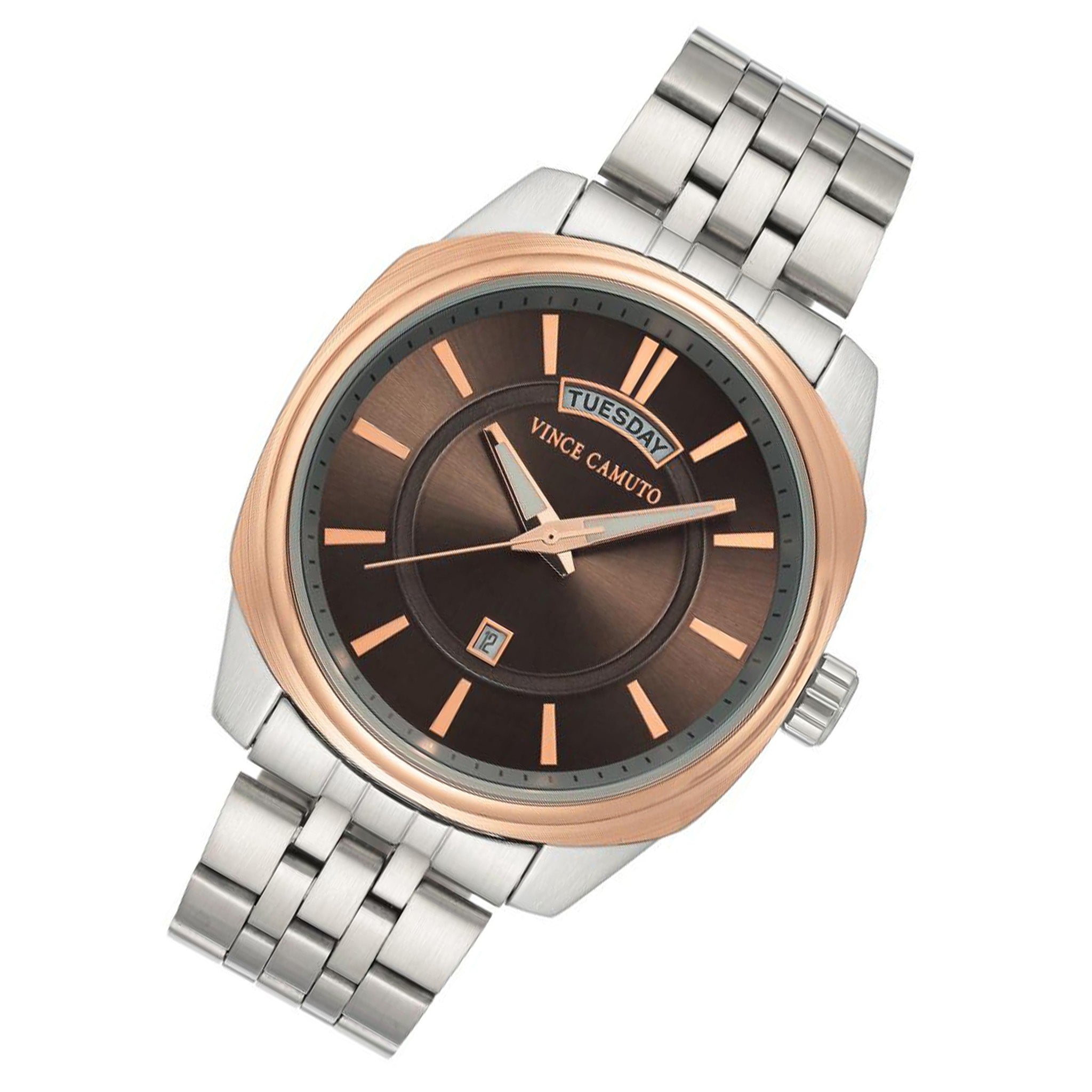 Vince Camuto Classic Stainless Steel Men's Watch - VC1138GYRT