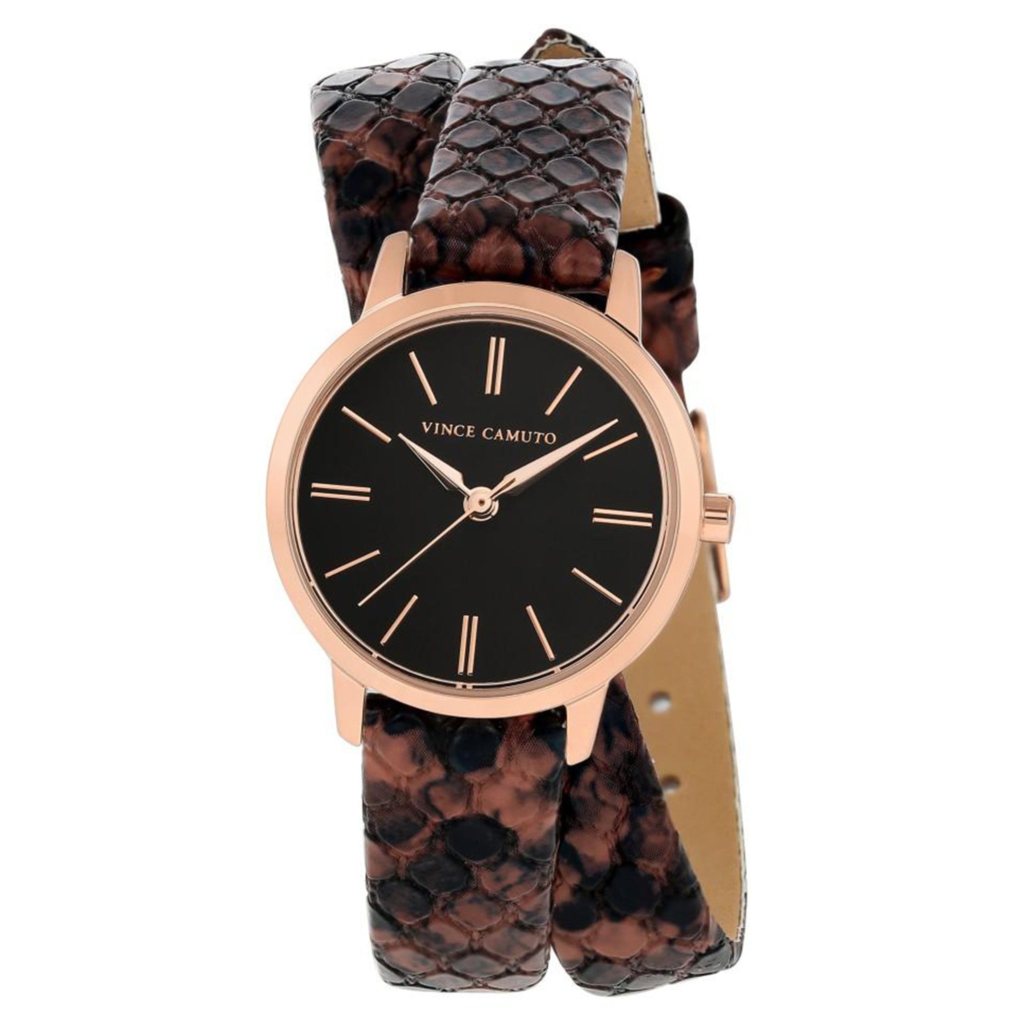 Vince Camuto Vegan Leather Ladies Watch - VC5398RGBN