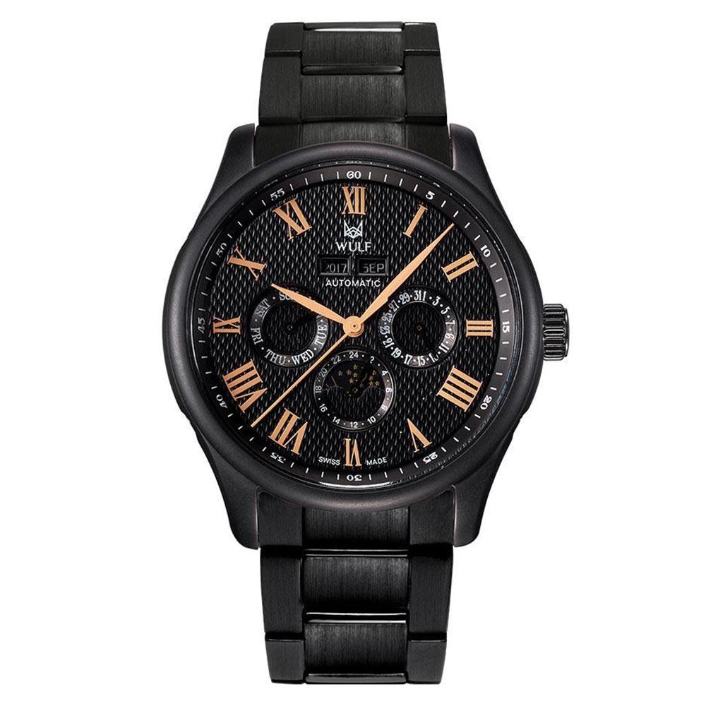 WULF 43 mm Stainless Steel Automatic Swiss Made Unisex Watch - WF03.05M