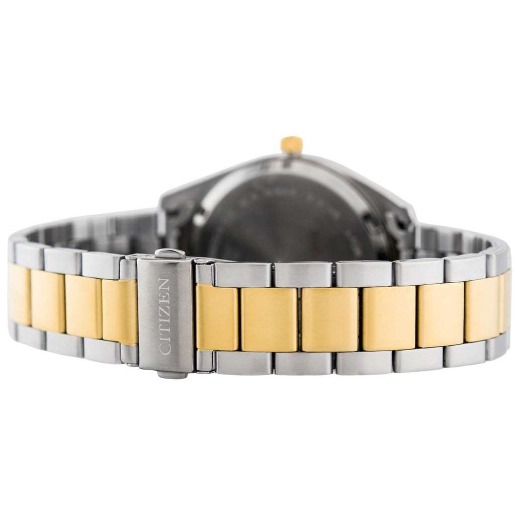 Citizen Gents Two-Tone Stainless Steel Black Dial Men's Watch - BI1034-52E