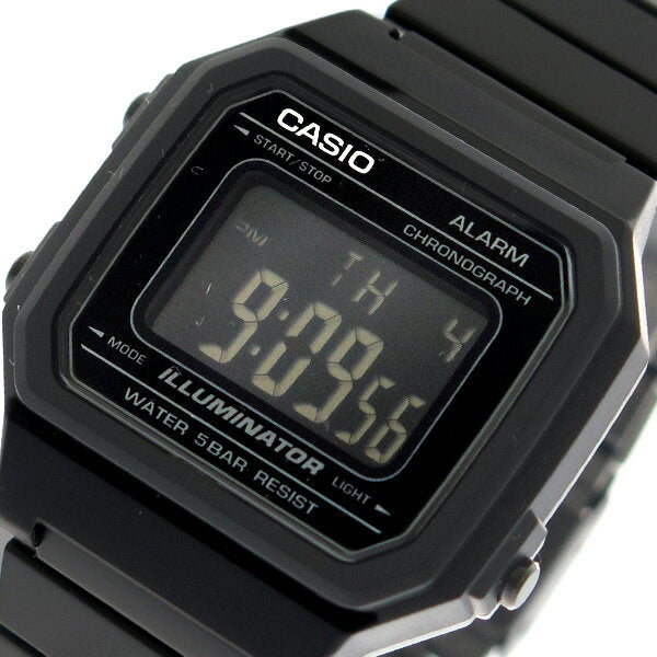 Casio Classic 43mm Black Resin Digital Men's Watch - B650WB-1B