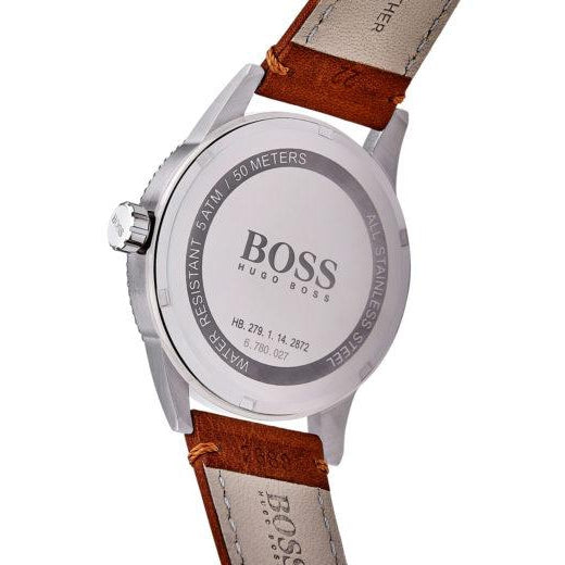 BOSS by Hugo Boss Pilot Leather Men's Watch - 1513331