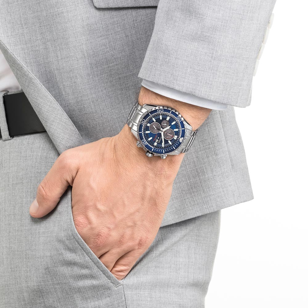 Citizen Promaster Marine Gents Eco-Drive Stainless Steel Diver Men's Watch - CA0710-82L