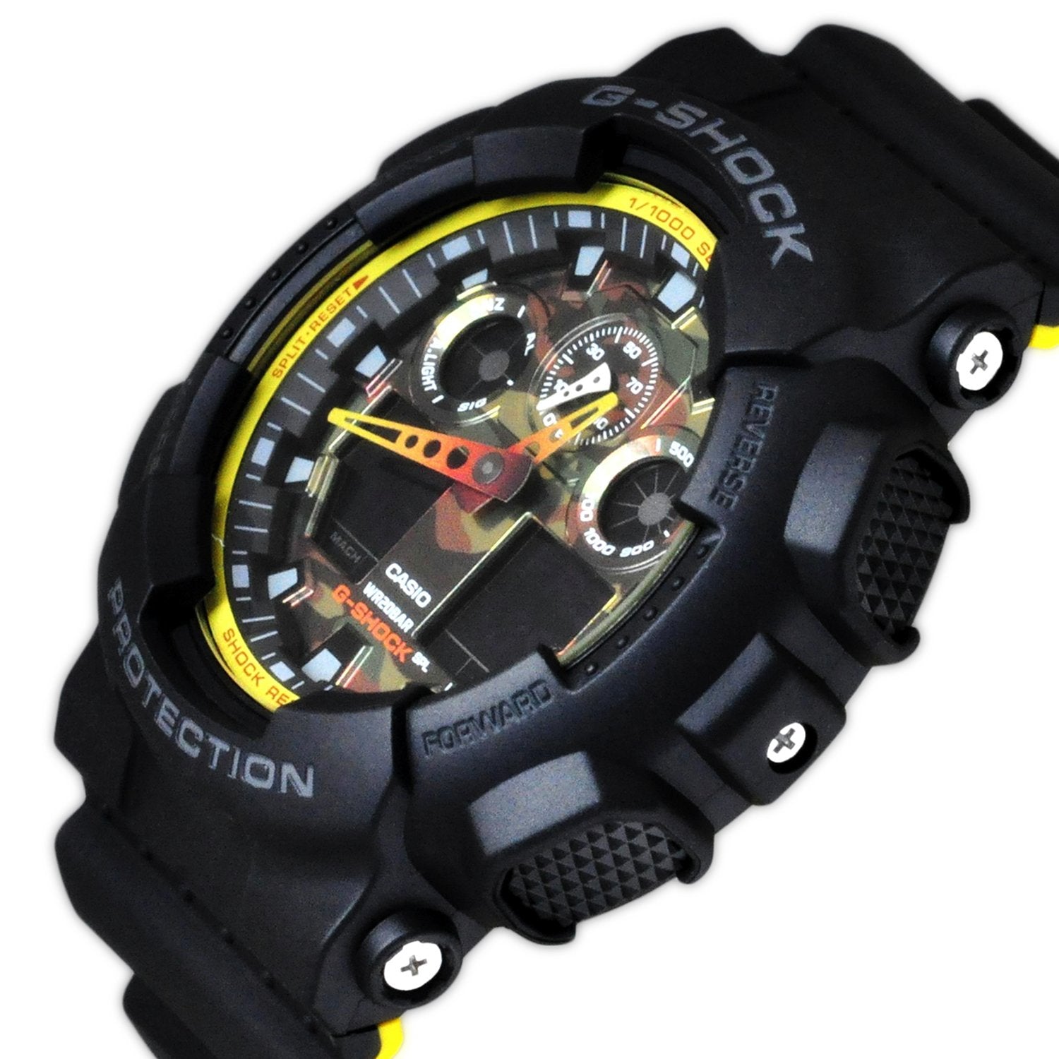 Casio G-SHOCK 55mm Duo Chrono Men's Watch - GA100BY-1A