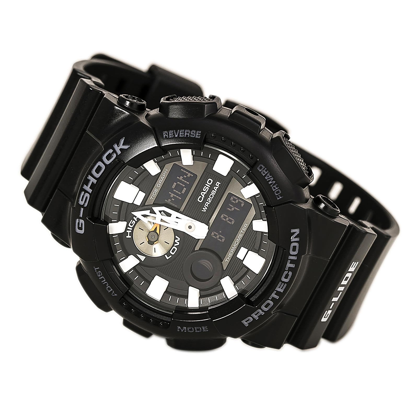 Casio G-SHOCK Tide Digital Men's Watch - GAX100B-1A