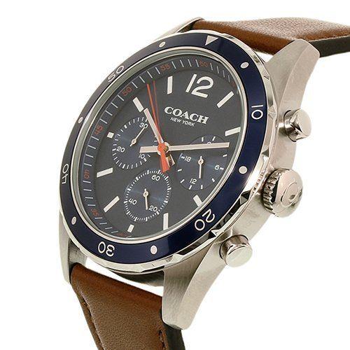 Coach Chronograph Leather Men's Watch - 14602038
