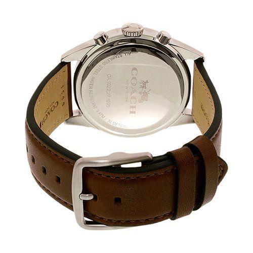 Coach Chronograph Leather Men's Watch - 14602038