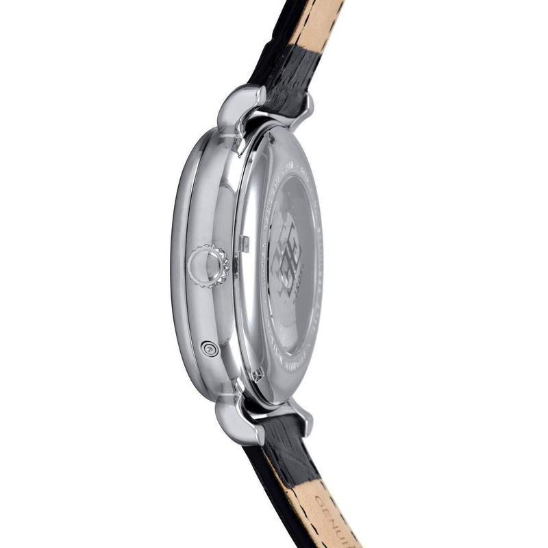 Earnshaw Leather Automatic Watch - ES804601