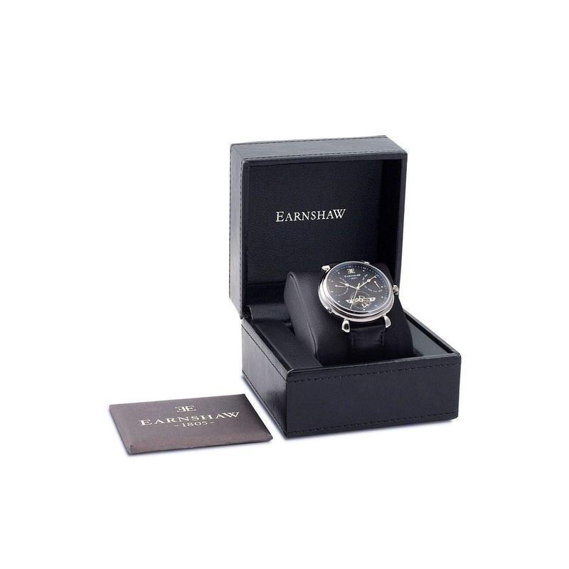 Earnshaw Leather Automatic Watch - ES804601