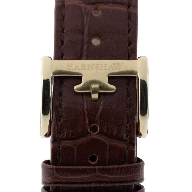Earnshaw Longitude Leather Automatic Mens Watch - ES-8006-06