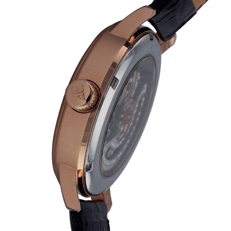 Earnshaw Westminster Automatic Leather Mens Watch - ES-8041-03