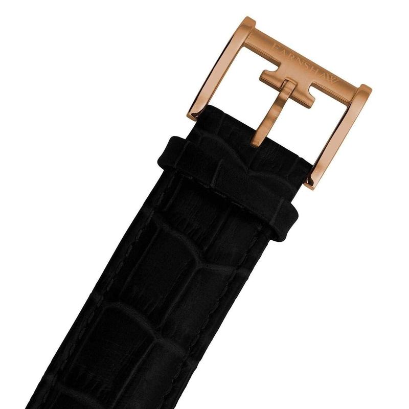 Earnshaw Westminster Automatic Leather Mens Watch - ES-8041-03