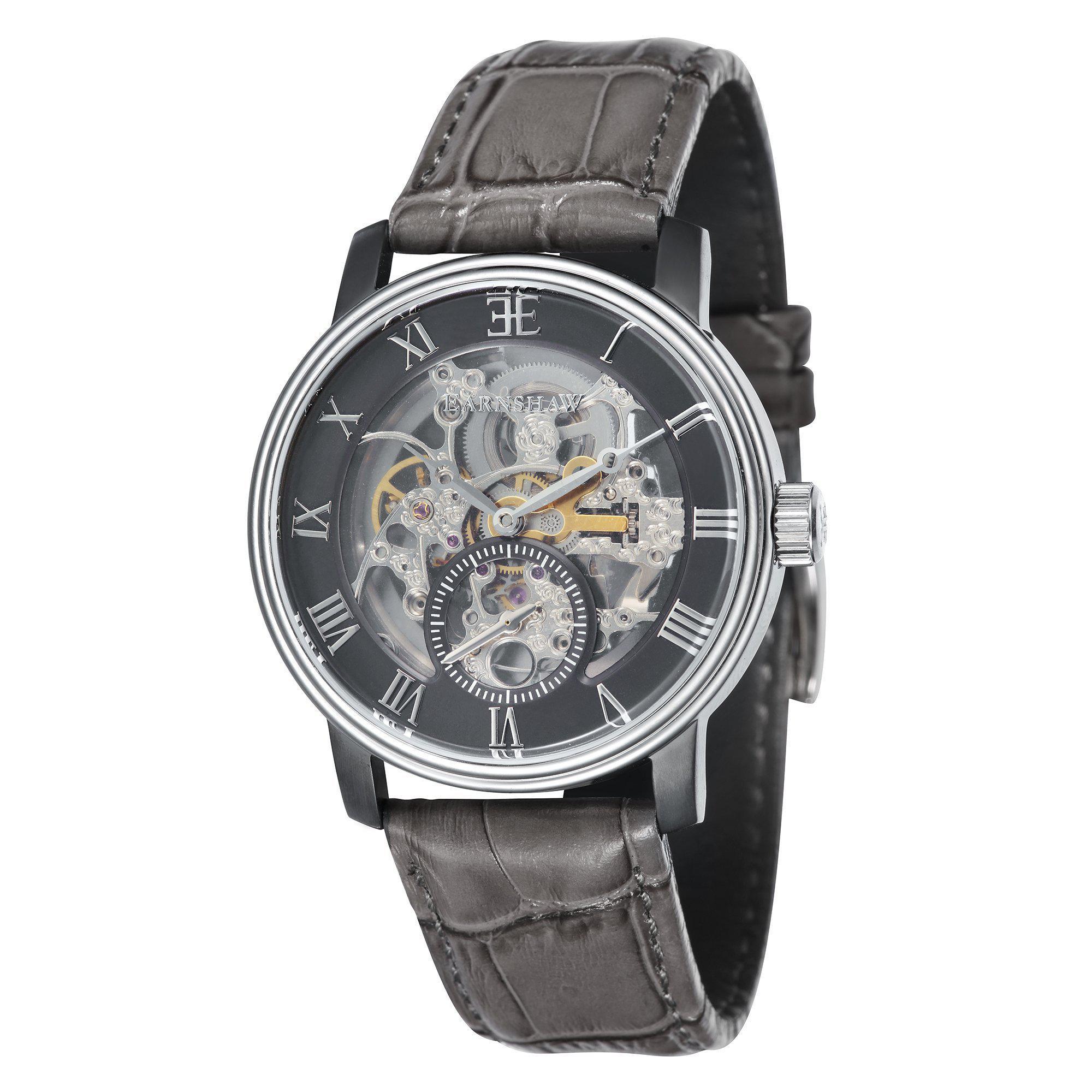 Earnshaw Westminster Men's Automatic Skeleton Watch - ES-8041-07