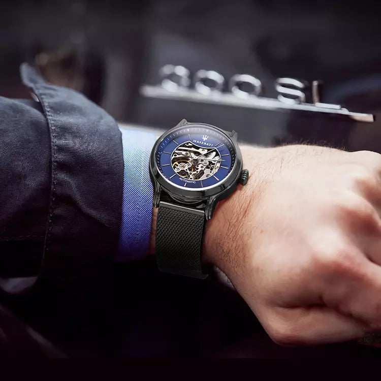 Maserati Epoca Men's Automatic Mesh Watch - R8823118002