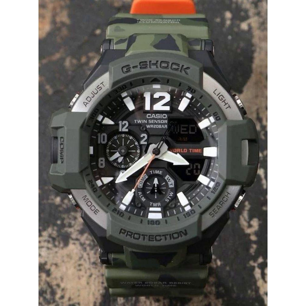 Casio G-SHOCK Gravitymaster Aviation Men's Watch - GA1100SC-3A
